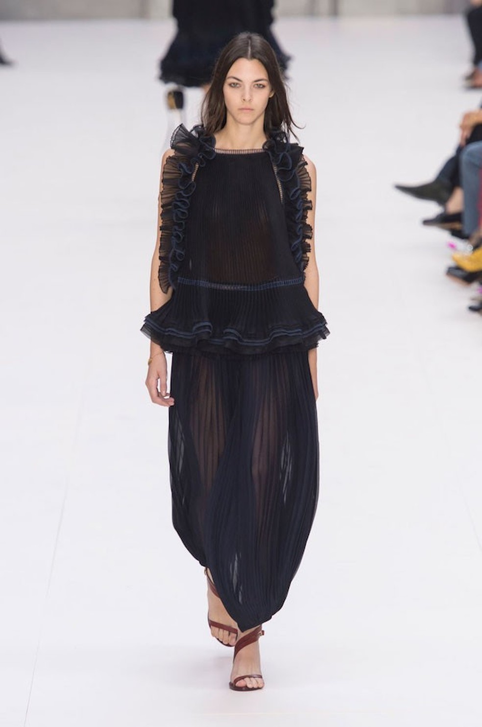Chloé Primavera/Verão 2017 (Foto: Imaxtree) — Foto: Glamour