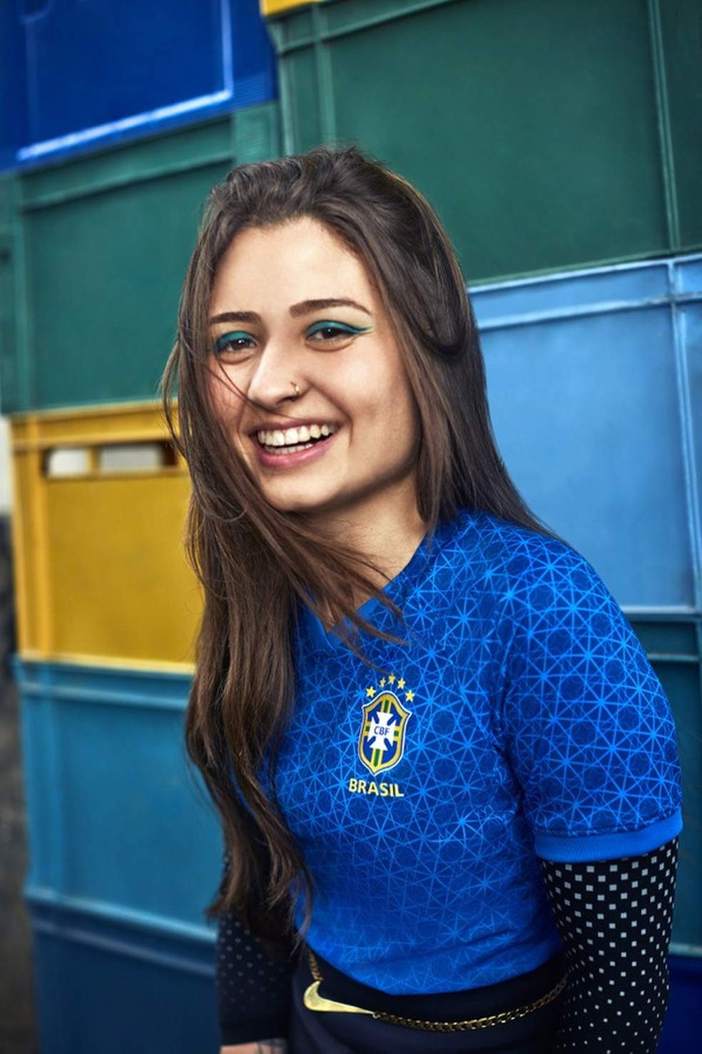 Seleção Brasileira de futebol feminino lança novos uniformes para Copa na França (Foto: Divulgação/Nike) — Foto: Glamour