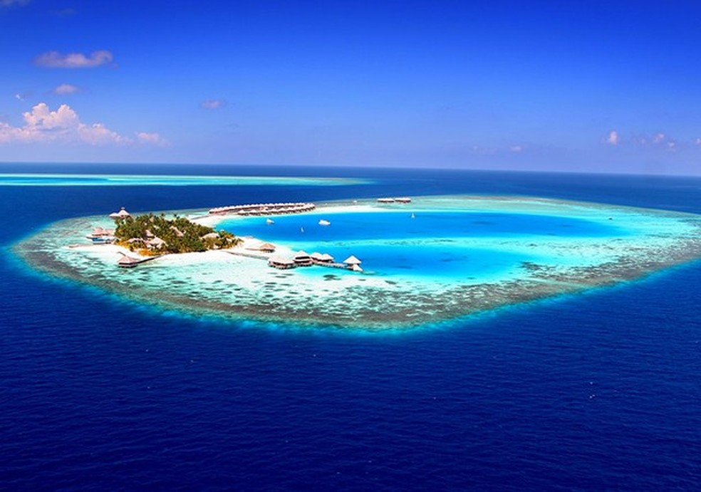 Ilhas Maldivas: de tirar o fôlego! (Foto: Reprodução) — Foto: Glamour