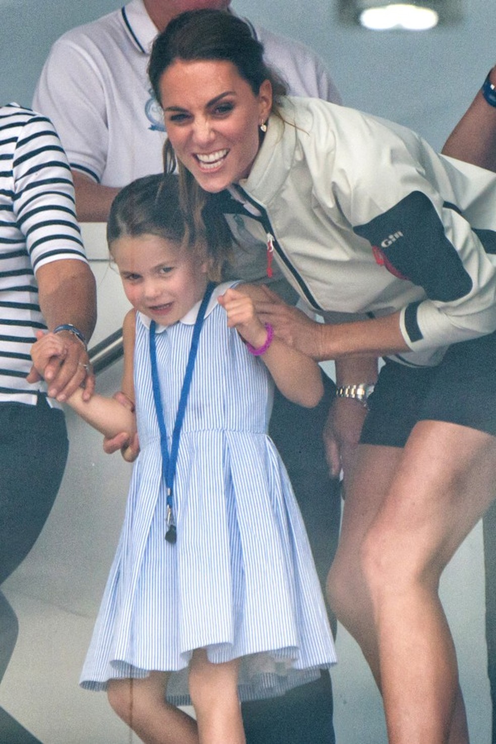 Princesa Charlotte e Kate Middleton (Foto: Samir Hussein/WireImage) — Foto: Glamour