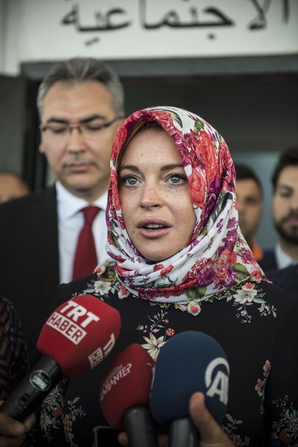 Lindsay Lohan em visita à Turquia (Foto: Getty Images) — Foto: Glamour